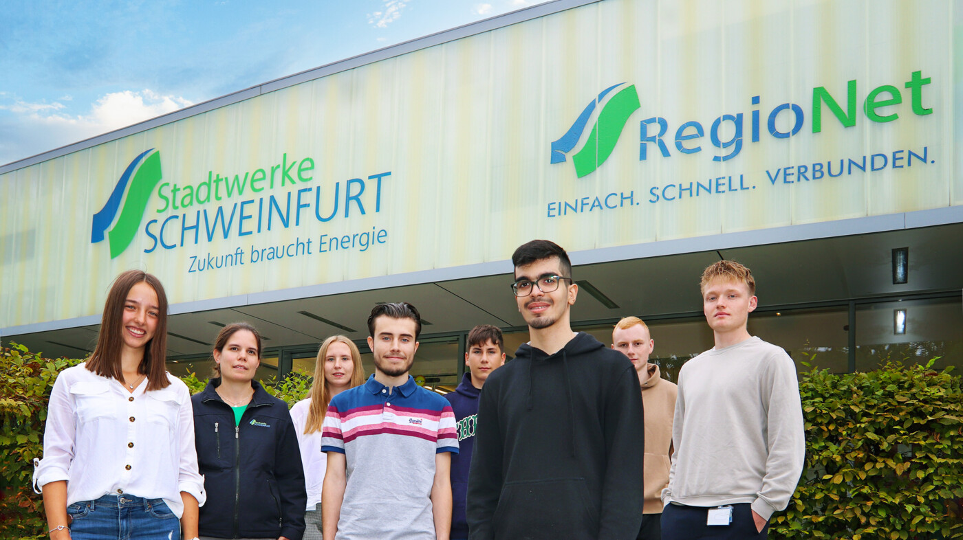 Ausbildung mit Zukunft bei den Stadtwerken Schweinfurt Unternehmen Nachrichten Stadtwerke